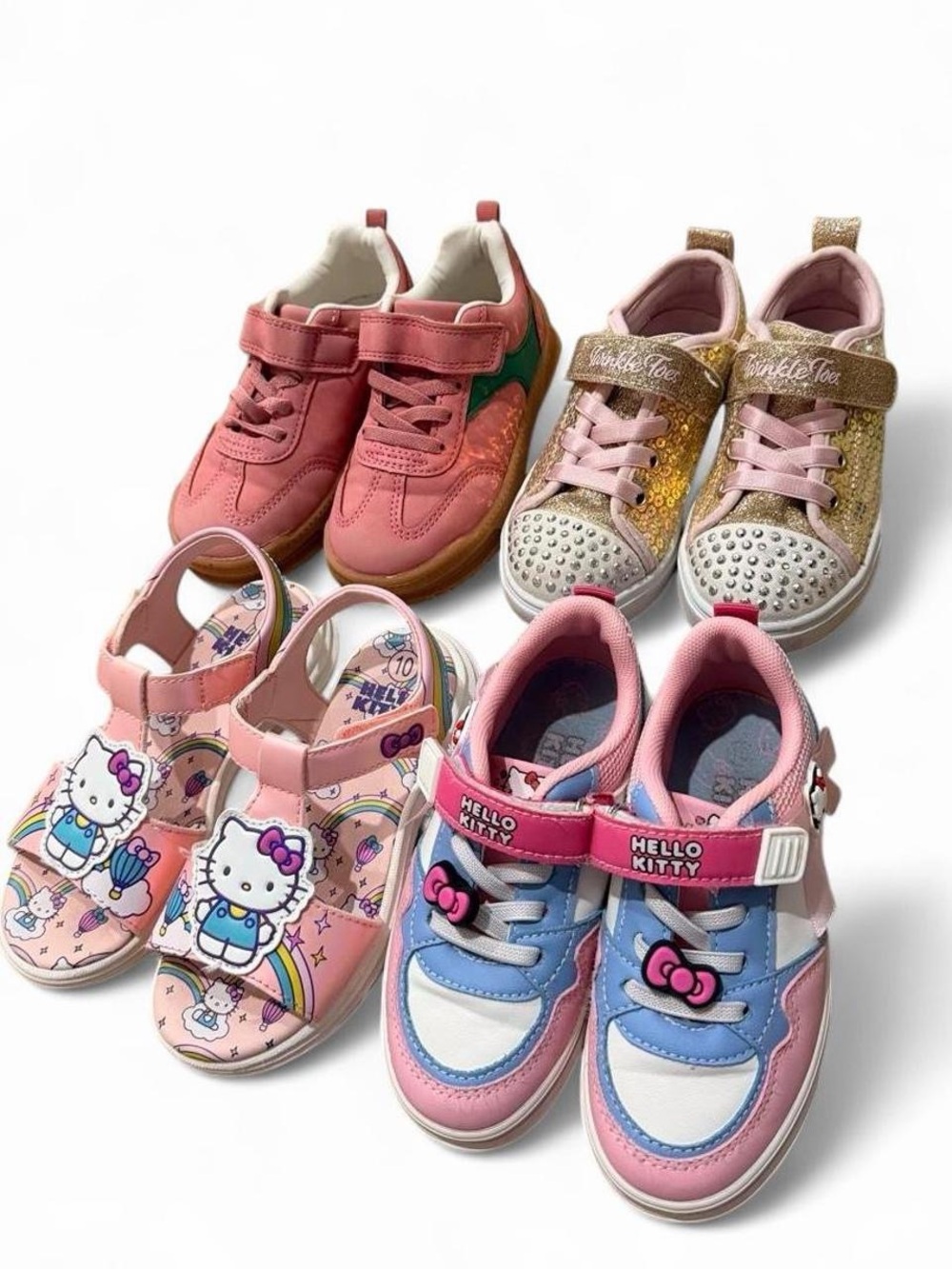 Bundle of 4 girl size 10 shoes